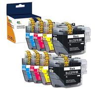 Karl Aiken Compatible 8X Brother LC3219 XL Compatible pour Cartouches d'encre Brother LC3219XL LC3219 Brother MFC-J5330DW MFC-J5335DW MFC-J5730DW MFC-J5930DW MFC-J6530DW MFC-J6930DW MFC-J6935DW