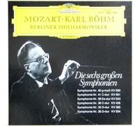 Karl Böhm & Berliner Philharmoniker - Mozart: Die sechs großen Symphonien (Sonderauflage) [Vinyl Schallplatte] [3 LP Box-Set]