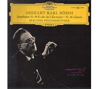 KARL BOHM - mozart: sym. 36 & 39 LP