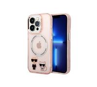 Coque Karl en aluminium Rigide pour Apple iPhone 14 Pro Max 6,7 - rose