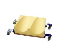 Karl Dahm genouillère Comfort, 58 x 28 x 17 cm I Genouillère souple pour soulager les genoux I Charge maximale 100 kg I Idéal pour les carreleurs - 11191