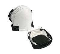 Karl Dahm Genouillères, blanches, 1 Paire I Coussins pour les Genoux Souples et Robustes pour Soulager les Genoux I Certifiées Norme DIN EN 14404 I Protection Genoux Idéale pour les Carreleurs - 10211