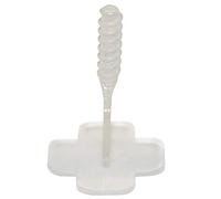 Karl Dahm Kit de Croisillons Bases pour Joints de 2 mm, 250 Pièces, Transparents I Croisillon pour Système de Nivellement de Carrelage I Pose Facile de Carreaux grâce à cette Solution Pro - 12454