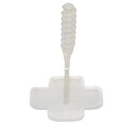 Karl Dahm Kit de Croisillons Bases pour Joints de 2 mm, 5.000 Pièces, Transparents I Croisillon pour Système de Nivellement de Carrelage I Pose Facile de Carreaux grâce à cette Solution Pro - 13506