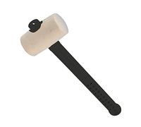 Karl Dahm Marteau en caoutchouc blanc 85 mm 1000 g I Marteau léger pour matériaux sensibles à la casse I Résistant à la saleté I Sans abrasion I Outil professionnel - 10563