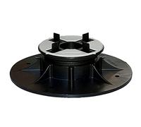 Karl Dahm Palier sur pilotis à tête autonivelante, 37,5-50 mm, largeur de joint 2 mm | Support de plaque réglable en hauteur pour la pose parfaite des dalles de terrasse - 12529