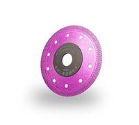 Karl Dahm Pink Power - Outils de coupe et de meulage diamantés - Série Turbo & Jolly pour carrelage, grès cérame, pierre naturelle et béton - Disques à tronçonner diamantés professionnels et meule