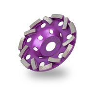 Karl Dahm Pink Power - Outils de coupe et de meulage diamantés - Série Turbo & Jolly pour carrelage, grès cérame, pierre naturelle et béton - Disques à tronçonner diamantés professionnels et meule