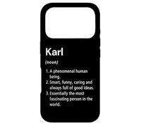 Karl Définition du nom Dictionnaire Amusant Coque pour iPhone 17 Pro