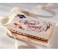 Karl Fazer Wiener Nougat Bonbons au chocolat au lait avec amande douce croustillante 210 g Boîte cadeau [Lot de 3]