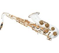Karl Glaser Saxophone Ténor, blanc/or, avec étui