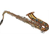 Karl Glaser Saxophone Ténor, doré/Chromé, avec étui