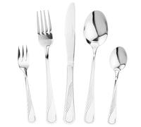 KARL HAUSMANN Menagere 30 Pieces de Table Pour 6 Personnes - lot de couvert - Set de Couverts de Table - En Acier Inoxydable - Ménagère 30 Pièces - Passe au lave-vaisselle - Cutlery Set