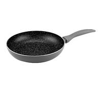 KARL HAUSMANN Poêle à Induction Ø 24 cm - Poele Aluminium Antiadhésive Non Toxique avec Revêtement Granit Marbre - Compatible Tous Feux Incluant Gaz - Sans PFOA ni PTFE - Frying Pan - Poêles a Frire