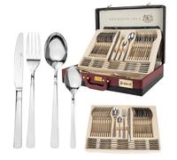 KARL HAUSMANN Set Couverts de Table Inox pour 12 Personnes 72 Pièces - Couvert de Table - Menagere 72 Pieces - Service Couvert 12 Personnes - Lot Couvert de Table - Silverware - Cutlery set