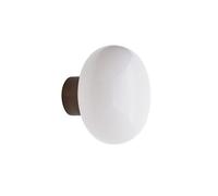 New Works Applique murale Karl-Johan Smoked oak-white opal glass