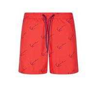 Karl Kani Boardshorts bleu marine / rouge, Taille XS