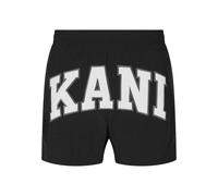 Karl Kani Boardshorts noir / blanc, Taille XS