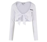 Karl Kani Boléro noir / blanc cassé, Taille XS