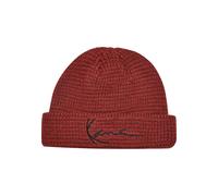 Karl Kani Bonnet rouge rouille / noir, Taille 55-60