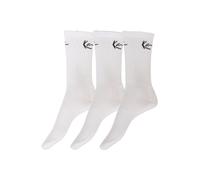 Karl Kani Chaussettes noir / blanc, Taille 35-38