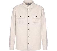 Karl Kani Chest Signature Wool Chemise à manches longues, Sable clair, M