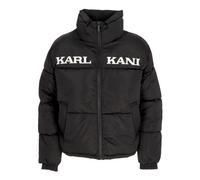 Karl Kani, Femme, Vestes, Noir, Taille: 38 FR Doudoune Essentielle Rétro Femme