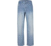Karl Kani Jean bleu clair / blanc, Taille 34