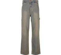 Karl Kani Jean nude / bleu fumé / blanc, Taille 36