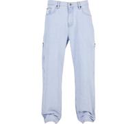 Karl Kani Jeans cargo bleu clair / blanc, Taille 50
