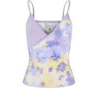 Karl Kani KKWQ22135LIL OG Paisley Crop Top pour femme, Lilac/jaune, XS