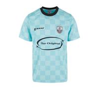 Karl Kani Maillot bleu ciel / bleu clair / noir / blanc, Taille S