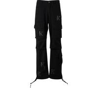 Karl Kani Pantalon cargo noir, Taille 38