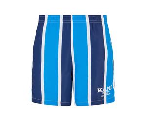 Karl Kani Shorts de bain 'KM242-037-1' bleu / blanc, Taille M