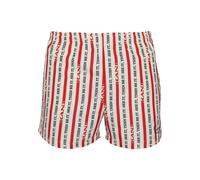 Karl Kani Shorts de bain rouge / noir / blanc, Taille XS