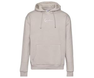 Karl Kani Sweat à capuche unisexe KM-HD011-010-10 KK Small Signature Essential, gris clair, M
