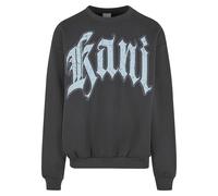 Karl Kani Sweat-shirt bleu clair / anthracite, Taille XXL