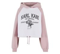 Karl Kani Sweat-shirt 'Street Academy' rose / noir / blanc, Taille XS