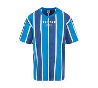 Karl Kani T-Shirt bleu / aqua / blanc, Taille S