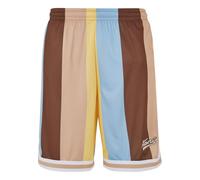 Karl Kani T-Shirt bleu clair / marron / noisette / jaune, Taille XL