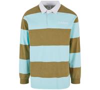Karl Kani T-Shirt bleu clair / olive / blanc, Taille L