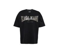 Karl Kani T-Shirt 'College Signature Heavy' gris / noir / blanc, Taille M