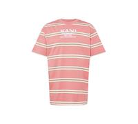 Karl Kani T-Shirt crème / rose clair / blanc, Taille L