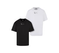 Karl Kani T-Shirt 'Essential' noir / blanc, Taille M