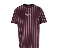 Karl Kani T-shirt 'Essential' rouge foncé / blanc, Taille M