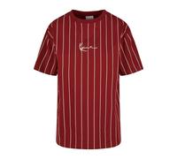 Karl Kani T-shirt 'Essential' rouge foncé / blanc, Taille M