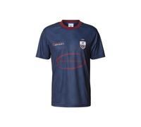 Karl Kani T-Shirt fonctionnel 'Star' marine / lie de vin / blanc, Taille M