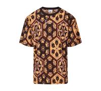 Karl Kani T-Shirt 'KM234-019-2' sable / marron / taupe / blanc, Taille S