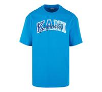 Karl Kani T-Shirt 'Originator' marine / azur / bleu ciel / blanc, Taille XL