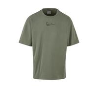 Karl Kani T-Shirt 'Small Signature' vert, Taille S